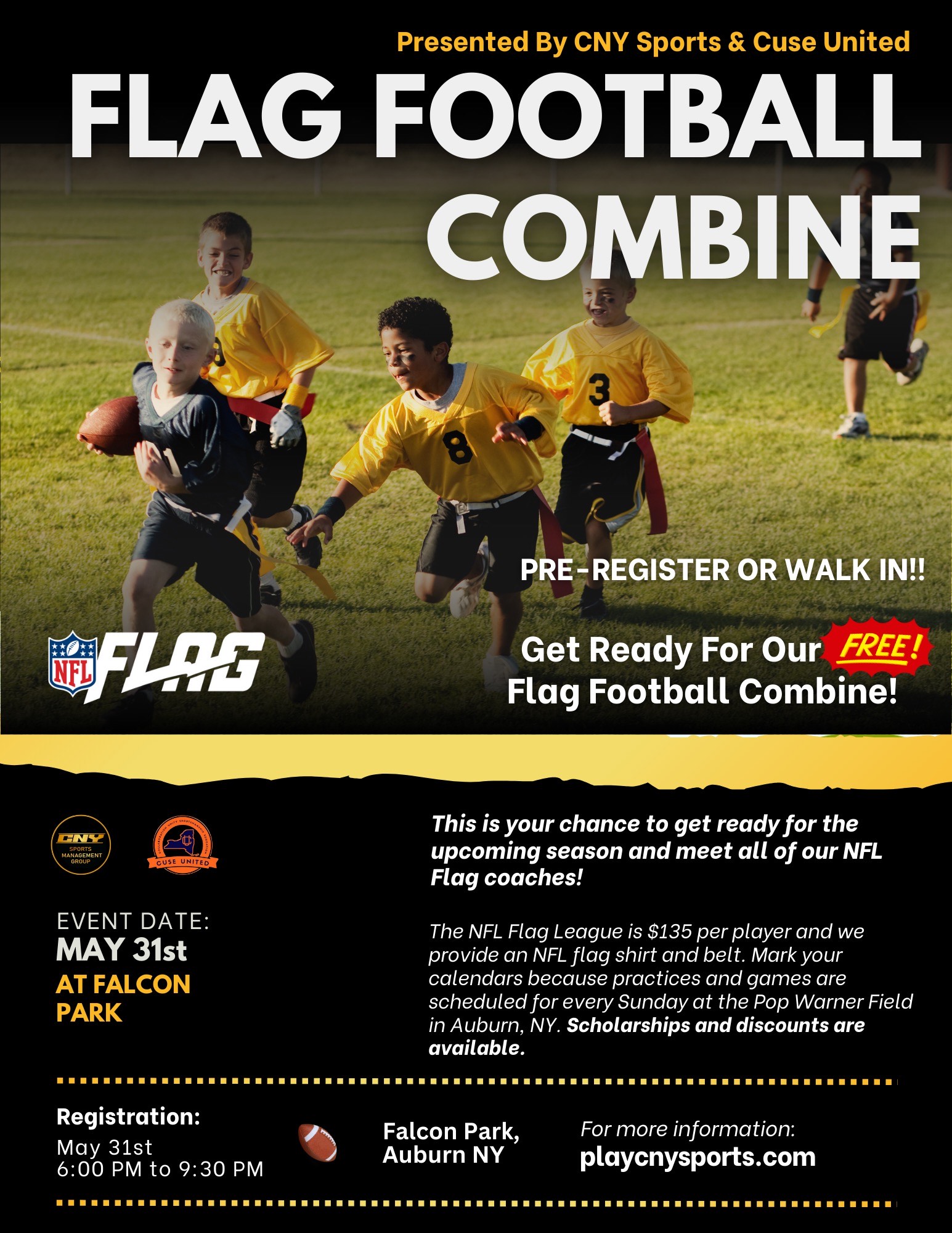 Auburn students can participate in free flag football combine Auburn
